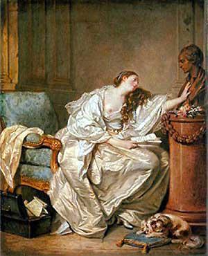 Jean Baptiste Greuze Inconsolable Widow